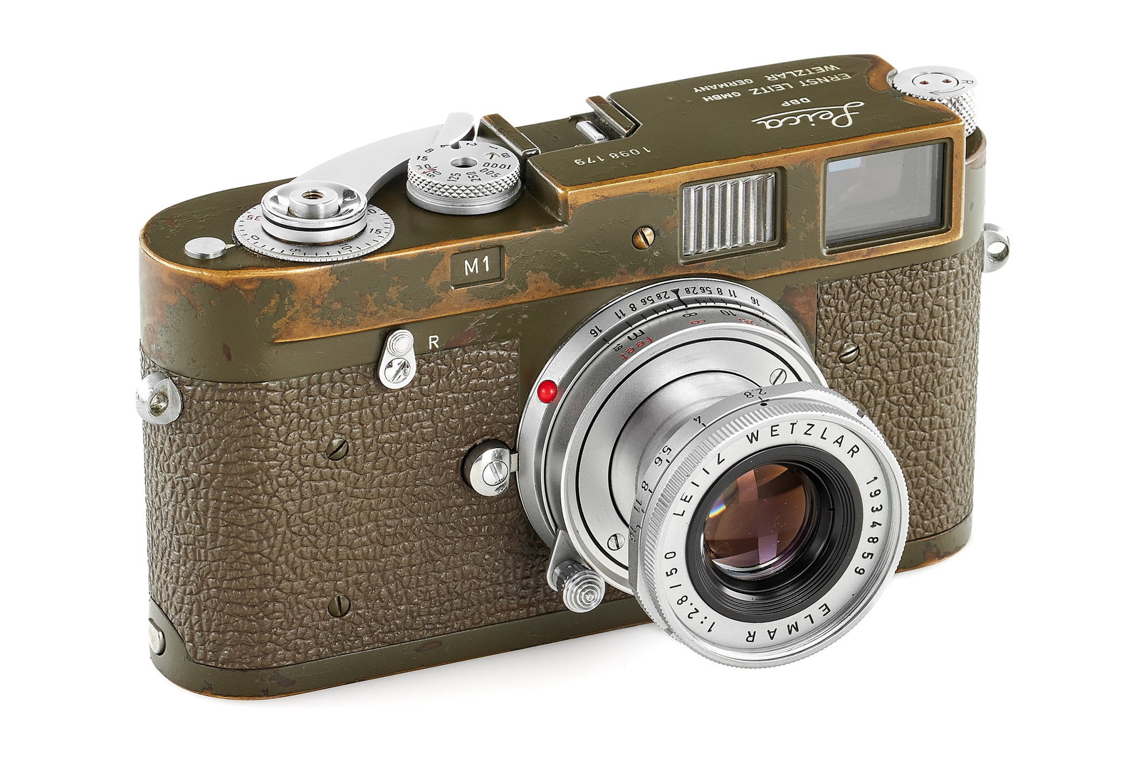 Leica M1 olive Bundeseigentum * (1 of 11)