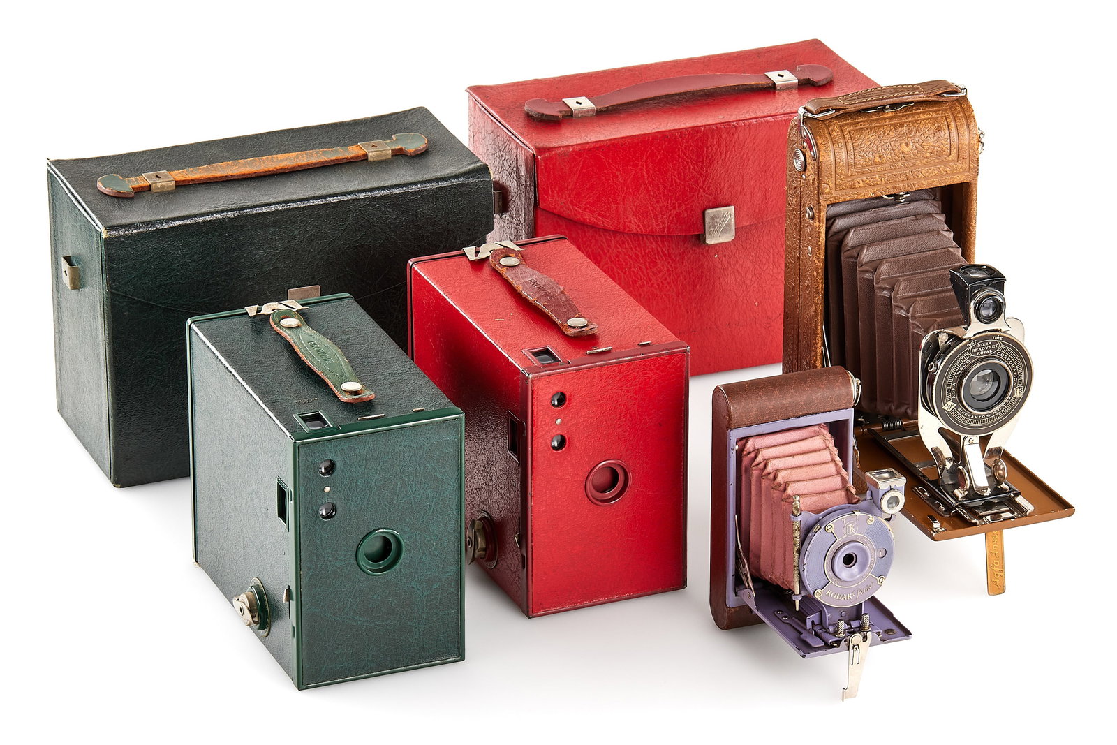 Kodak Cameras set and Agfa Ansco * (1 of 10)