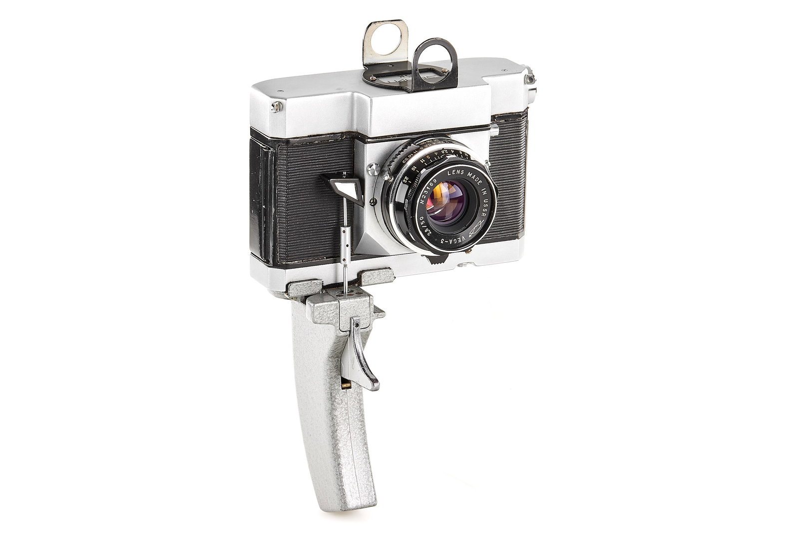 KMZ Zenit 5K Space Camera: The Zenit-5K camera was developed by KMZ between 1965 and 1966 on the order of the Rocket and Space Corporation Energia. It was designed as part of the photographic equipment carried onboard Soyuz-typ