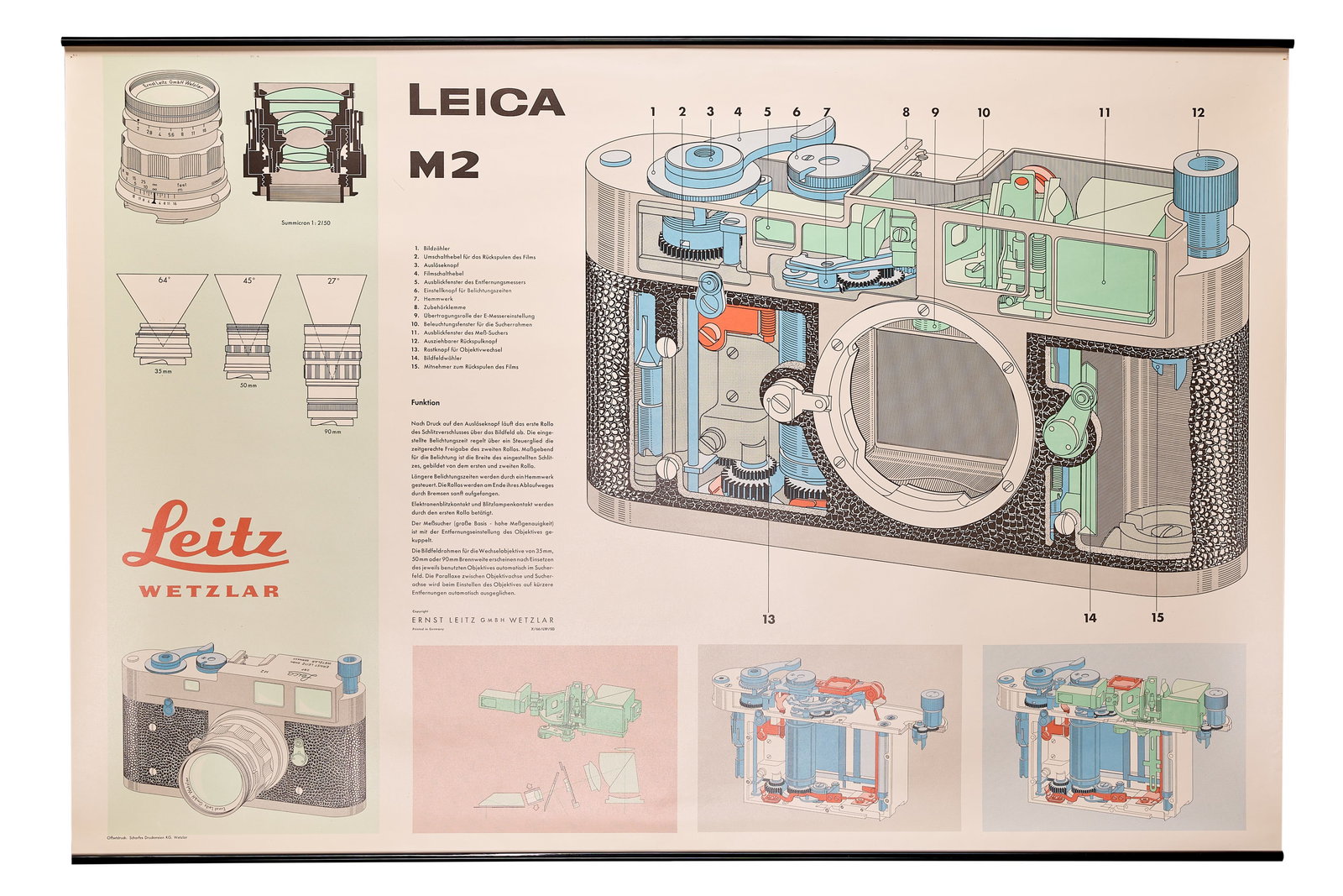 Leica M2 Cut-Away poster * (1 of 4)