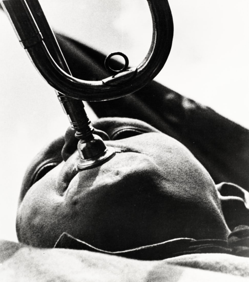ALEXANDER RODCHENKO (1891–1956) - Pioneer With A Trumpet, 1930 (1 of 2)