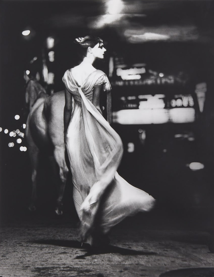 LILLIAN BASSMAN (1917–2012) - Night Fantastic, New York 1997: Gelatin silver print, printed 2004 66 x 50,8 cm (26 x 20 in) Signed by the photographer in pencil on the reverse, from the BAM Photography Portfolio II