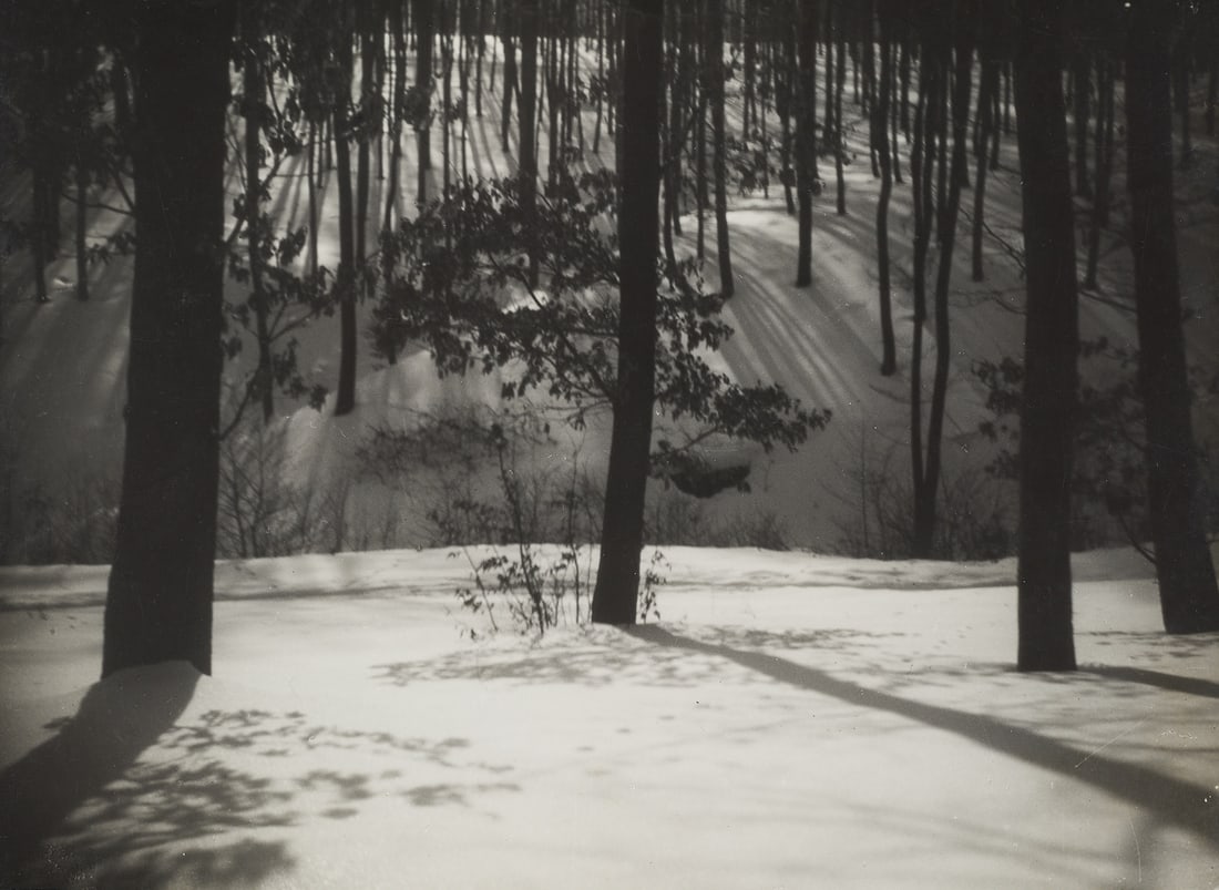 RUDOLF KOPPITZ (1884–1936) - Winter at Wienerwald, Vienna 1923 (1 of 2)