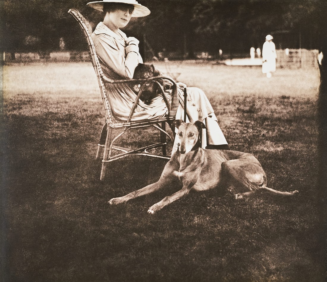 JACQUES-HENRI LARTIGUE (1894–1986) - Marthe Chenal at the Racing Club de France, 1916 (1 of 3)
