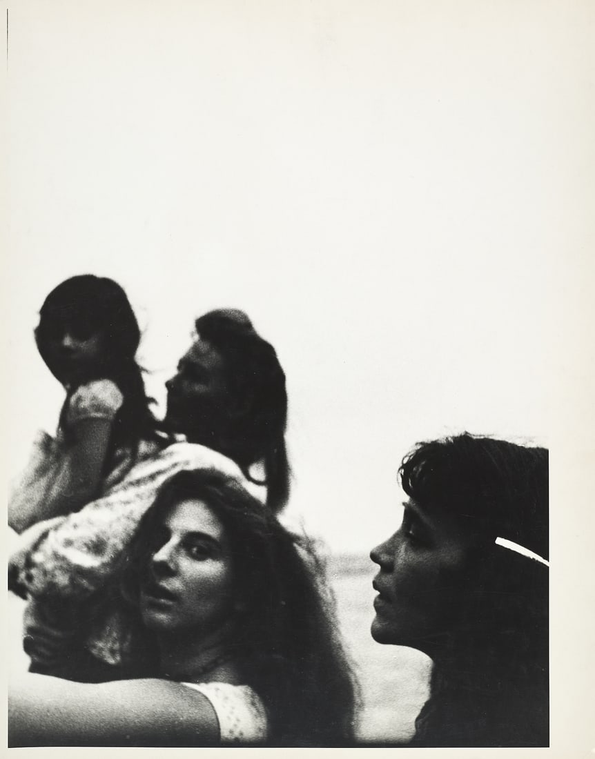 ROBERT FRANK (1924–2019) - Mary Frank and Andrea Frank, Barbara Forst, and Dody Miller, c. 1953 (1 of 3)