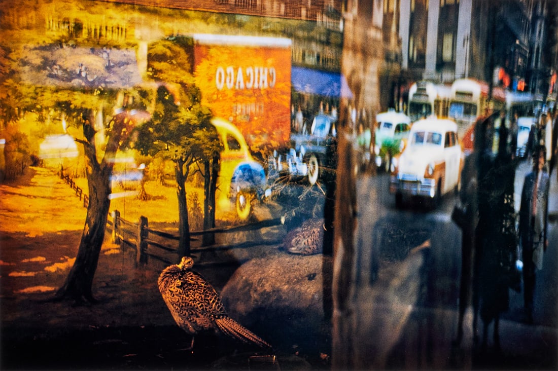 ERNST HAAS (1921–1986) - Reflection, 42nd Street, New York 1952 (1 of 4)