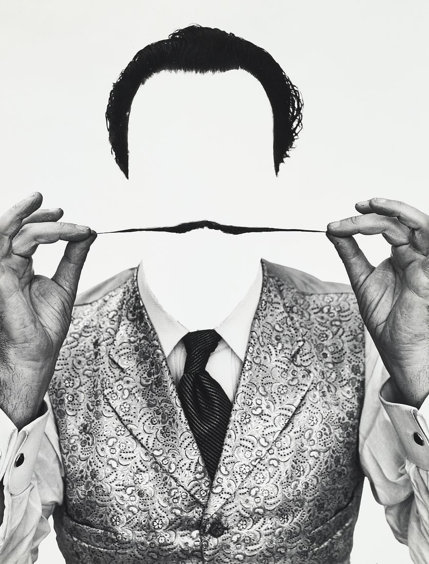 PHILIPPE HALSMAN (1906–1979) - Dalí invisible, New York 1954 (1 of 3)