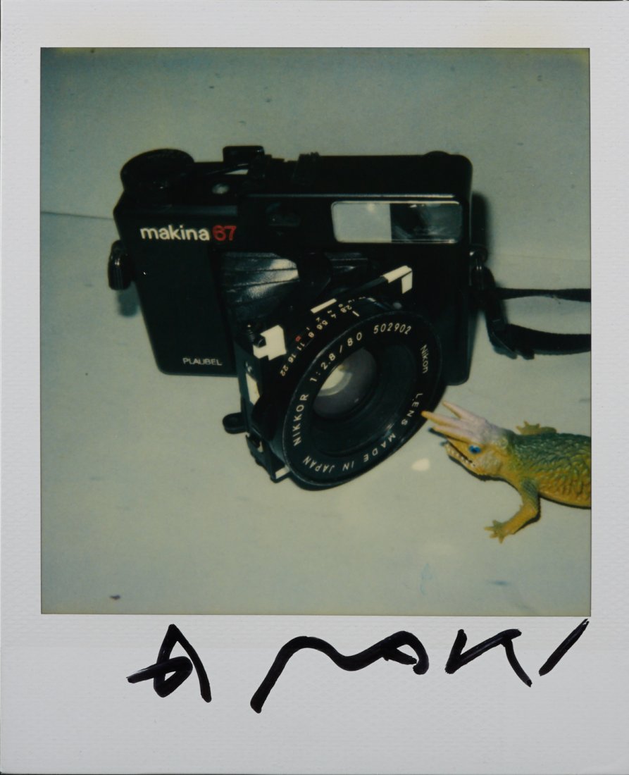 NOBUYOSHI ARAKI (* 1940): Set aus 5 Polaroids / Set of 5 Polaroids, Tokyo 1987, 5 Polaroids SX 70 Each signed by the photographer in ink in the margin - Selbstporträt / Self-portrait - ‘From Winter to Spring’, 2004 Portr�