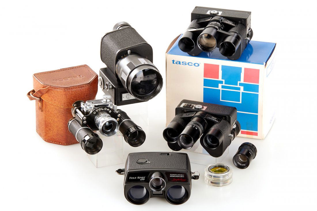 Japanese Binocular  Monocular Cameras Lot