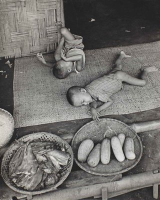 WERNER BISCHOF (1916–1954): Lai Chau, Indochina 1952, Vintage silver print , 28,4 x 23 cm, Photographer's agency stamp on the reverse LITERATURE Marco Bischof (ed.), Werner Bischof. Bilder, Zurich 2006, p. 334. Werner Bischof. Q