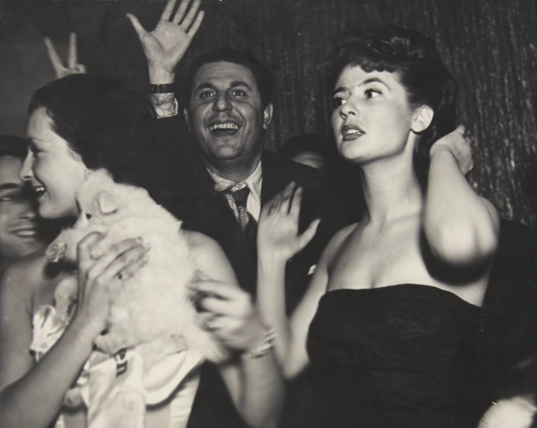 ROBERT DOISNEAU (1912–1994) *: Party, Paris 1950s * Vintage silver print 16,2 x 20,7 cm Photographer's stamp and “Le Parisien” stamp on the reverse