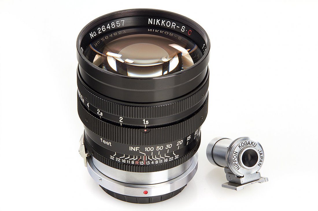 Nippon Kogaku Japan Nikkor-S.C  1.5/8.5cm (1 of 6)