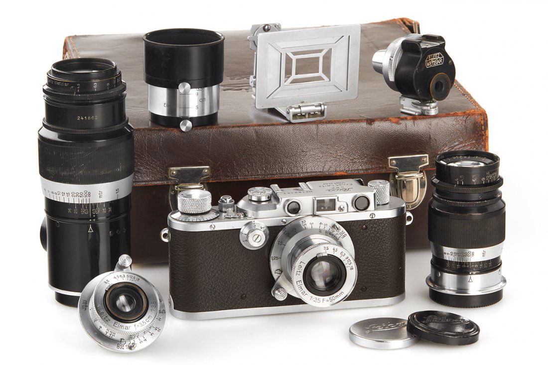 Leica IIIa chrome outfit (1 of 10)