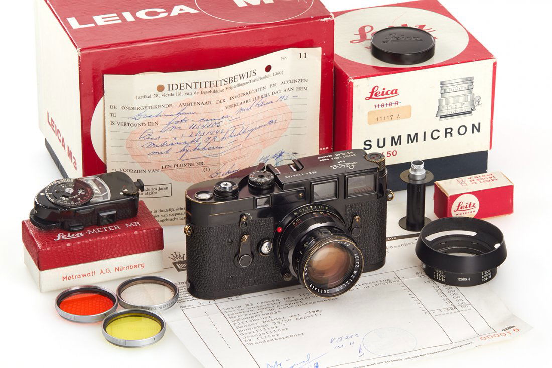 Leica M3 black paint outfit (1 of 9)