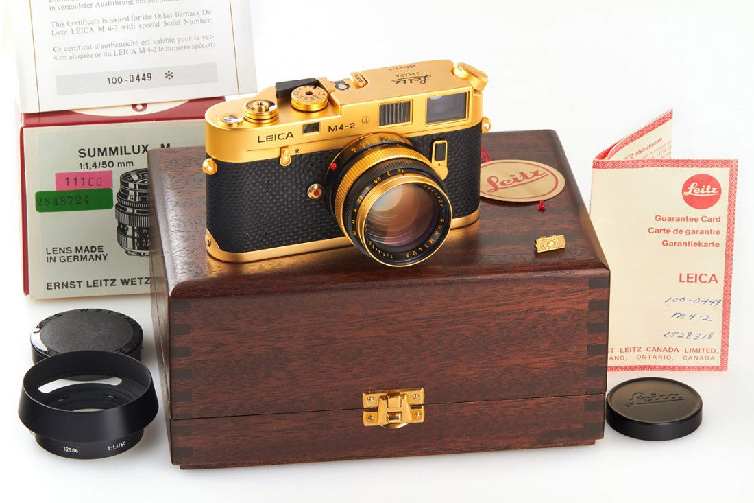 Leica M4-2 Gold 'Oskar Barnack' (1 of 10)