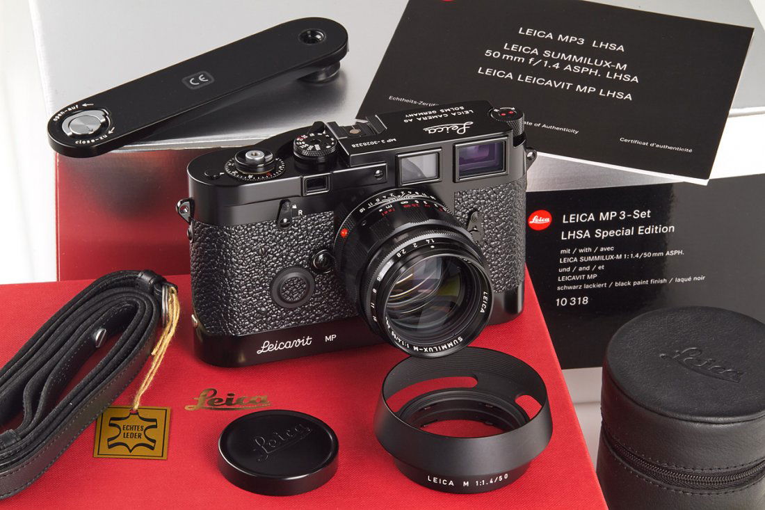 フィルムカメラ Leica MP3 LHSA blackpaint leicabit box 新宿 北村写真機店のカウンターで、お薦めライカを味わい尽くす