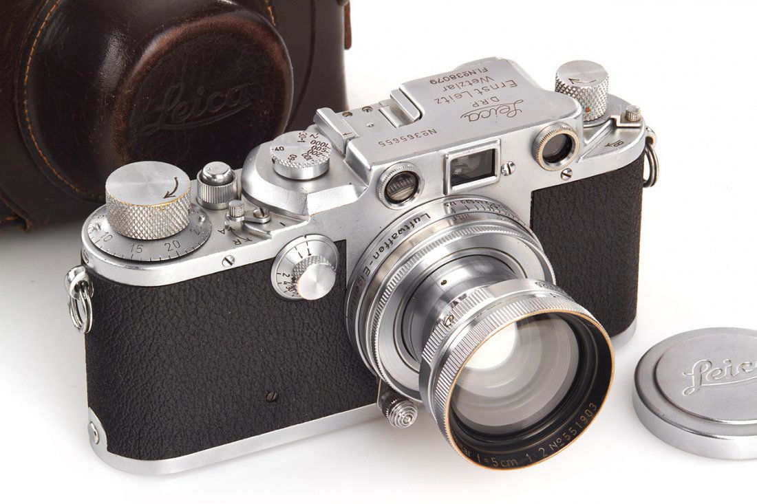 Leica IIIc chrome 'Luftwaffen-Eigentum' (1 of 9)