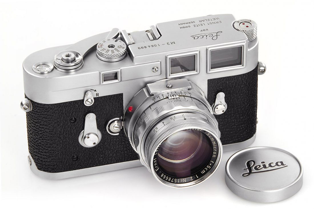 Leica M3 chrome *, 1963, no. 1064699 (1 of 8)