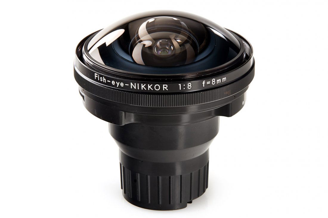 Nikon 8/8mm Fish-eye-Nikkor *, c.1963, no. 89276 (1 of 1)