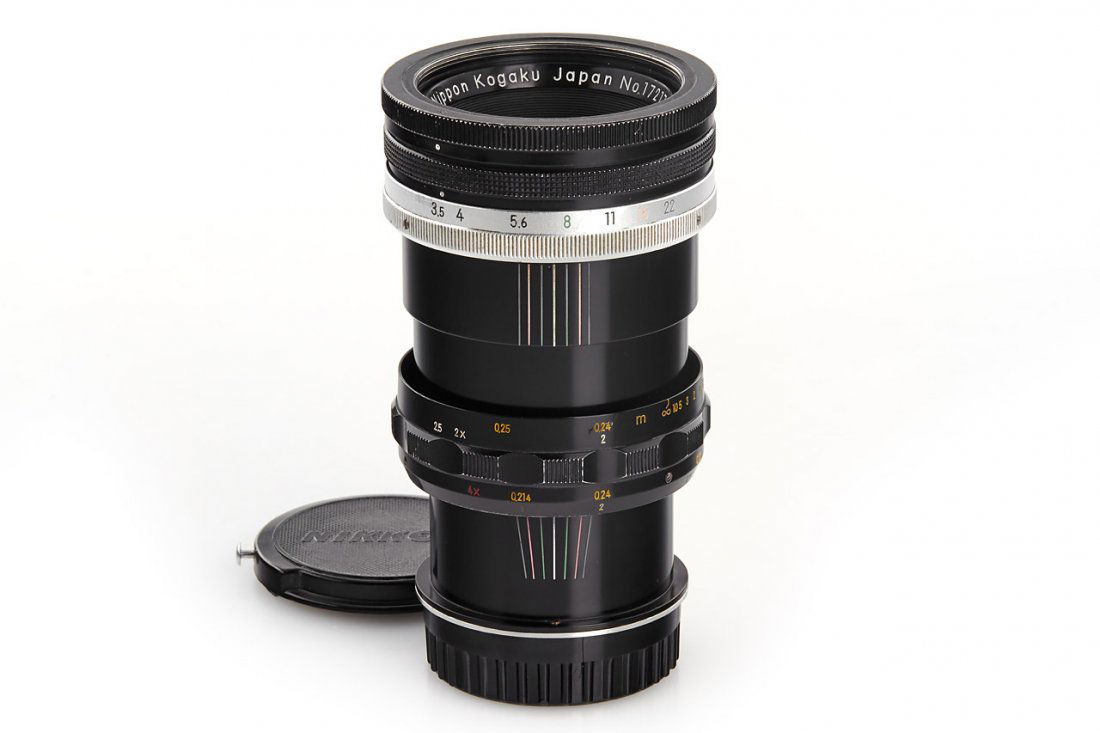 Nikon 3.5/5.5cm Micro-Nikkor, 1962, no. 172179 (1 of 4)