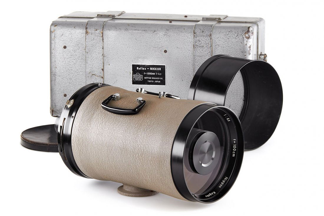 Nikon  6.3/100cm Reflex-Nikkor grey *, c.1959, no. (1 of 8)