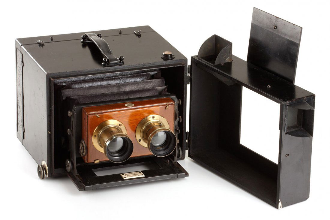 J.Fallowfield  Stereo Detective Camera, c.1890 (1 of 1)