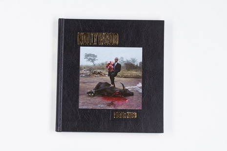 PIETER HUGO (* 1976): ‘Nollywood’, Prestel Verlag, Munich 2009 * Special edition with signed book and numbered signed c-print (16 x 16 cm), limited edition of 150 copies, edition no. 133, hardcover with black slipcase