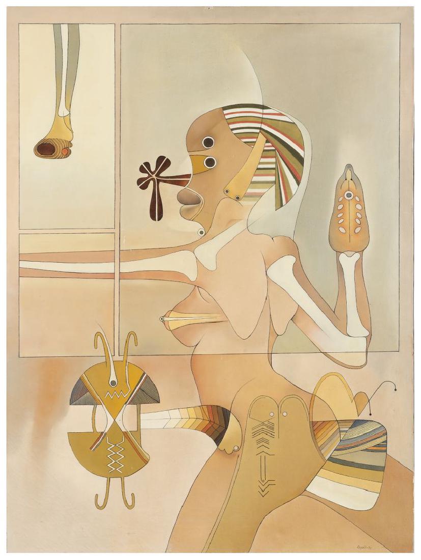 HERIBERTO COGOLLO Le createur de chance Olio su tela cm (1 of 1)