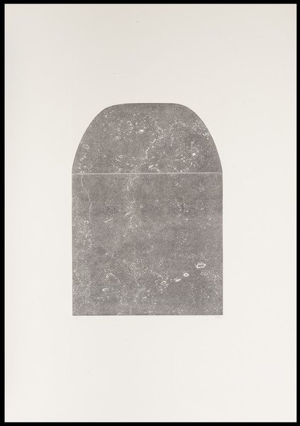 111 ALBERTO BURRI Citta di Castello 1915 - Nice 1995: 111 ALBERTO BURRI Citta di Castello 1915 - Nice 1995 Etching F, 1975 Etching and silkscreen G, 1975 Etching H, 1975 Three etchings, ex. 1/90 Measures 70 x 50 cm sheet Signed lower right Publications M