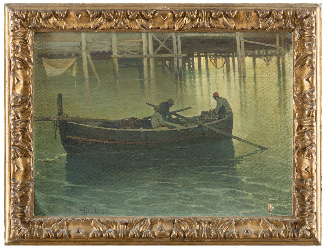 SALVATORE PETRUOLO Fishermen 1914 (1 of 1)