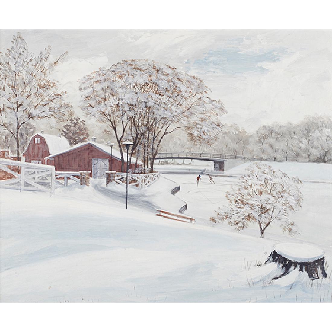 Attributed to George Velich, (American, 20th century), (1 of 2)