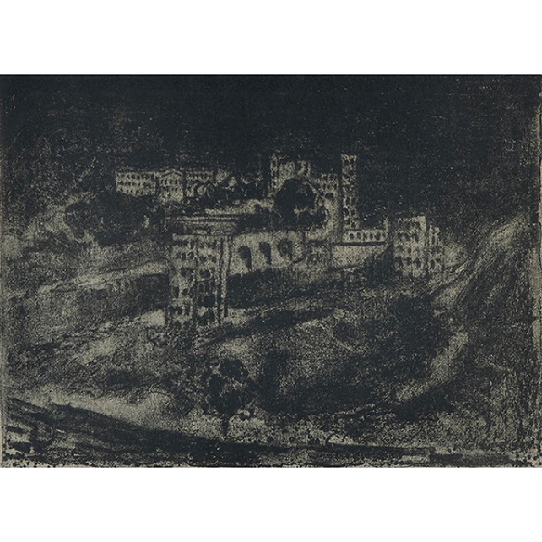 Max Weber, (American, 1881-1961), Fordham Hills, 1928, (1 of 2)