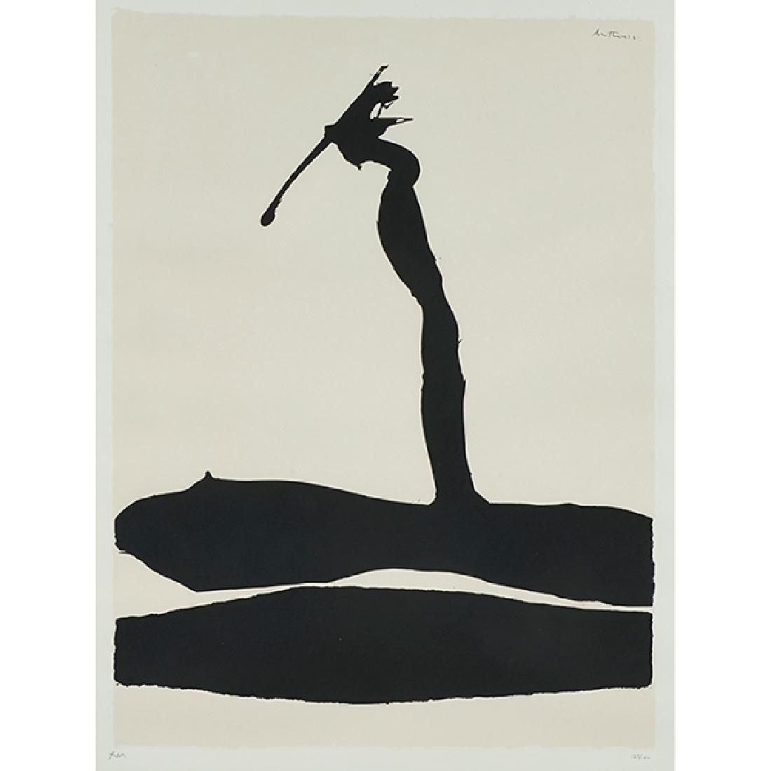 Robert Motherwell, (American, 1915-1991), Africa #4 (1 of 2)