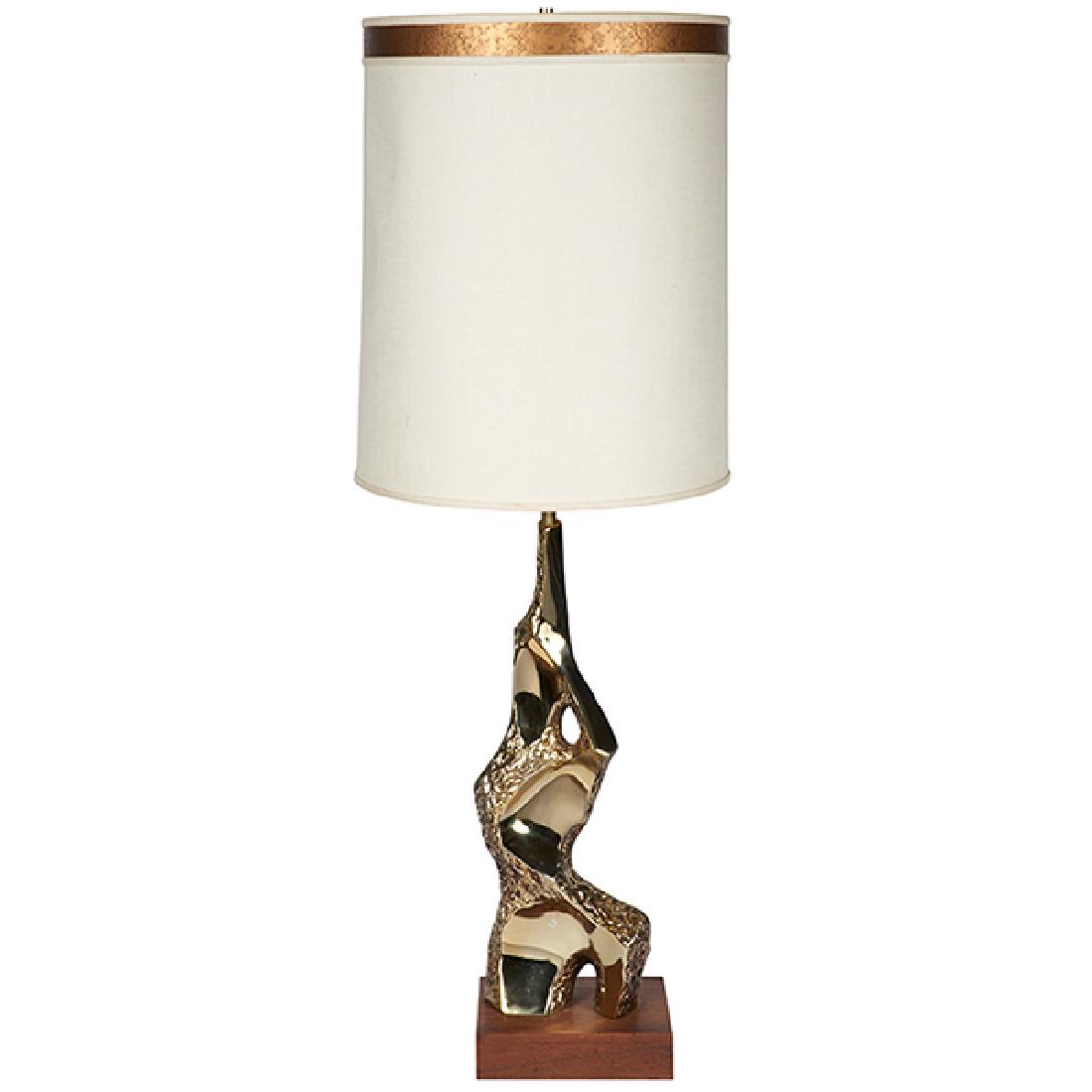 Laurel Lamp Manufacturing Co., Brutalist table lamp (1 of 1)