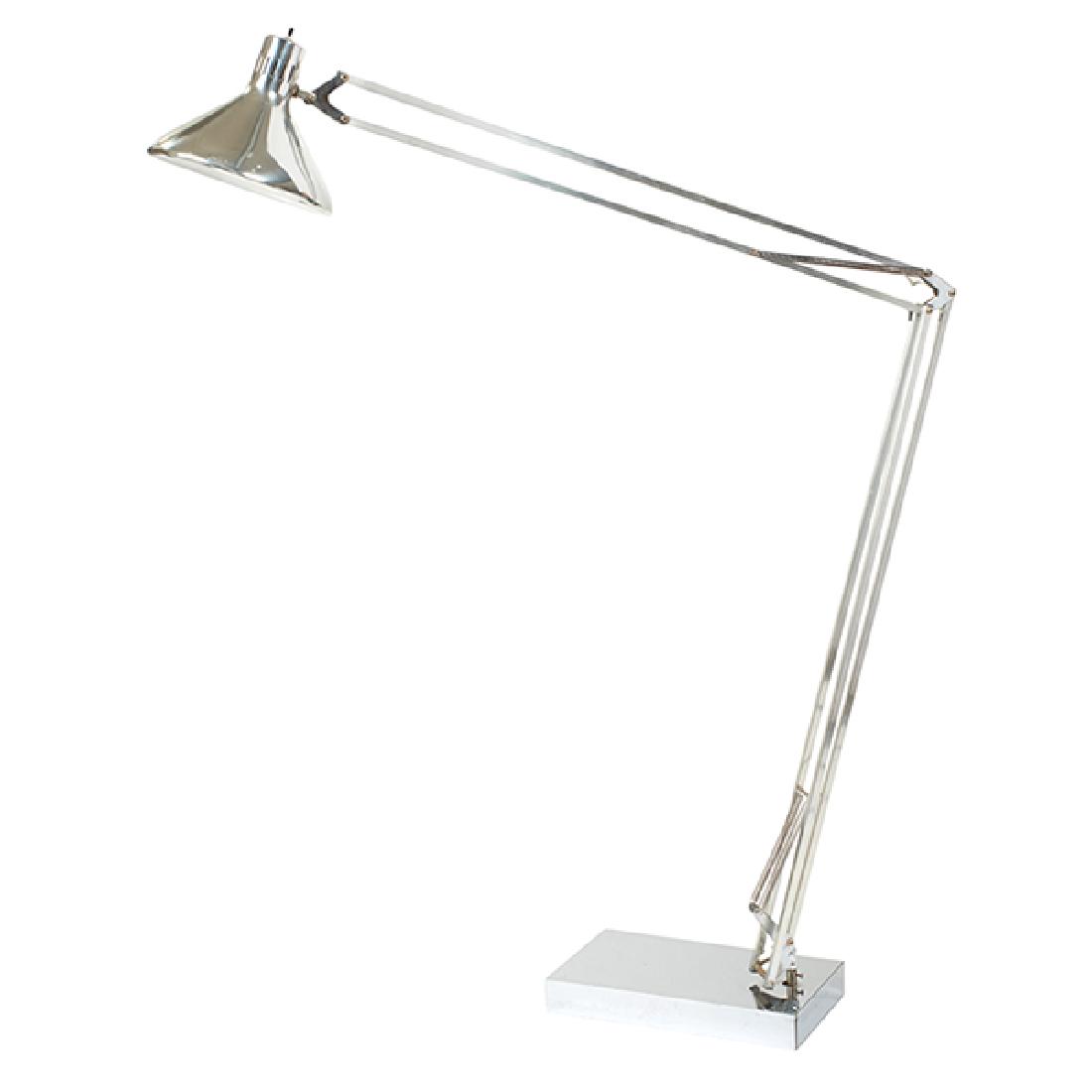 Large Modern articulated floor lamp, USA, 1970s (1 of 1)