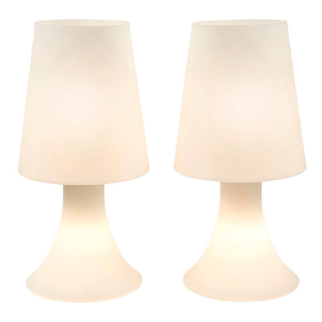 Laurel Lamp Manufacturing Co., table lamps, pair, USA, (1 of 1)