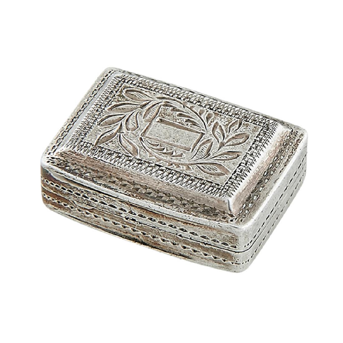 John Bettridge, rectangular form vinaigrette with a (1 of 3)