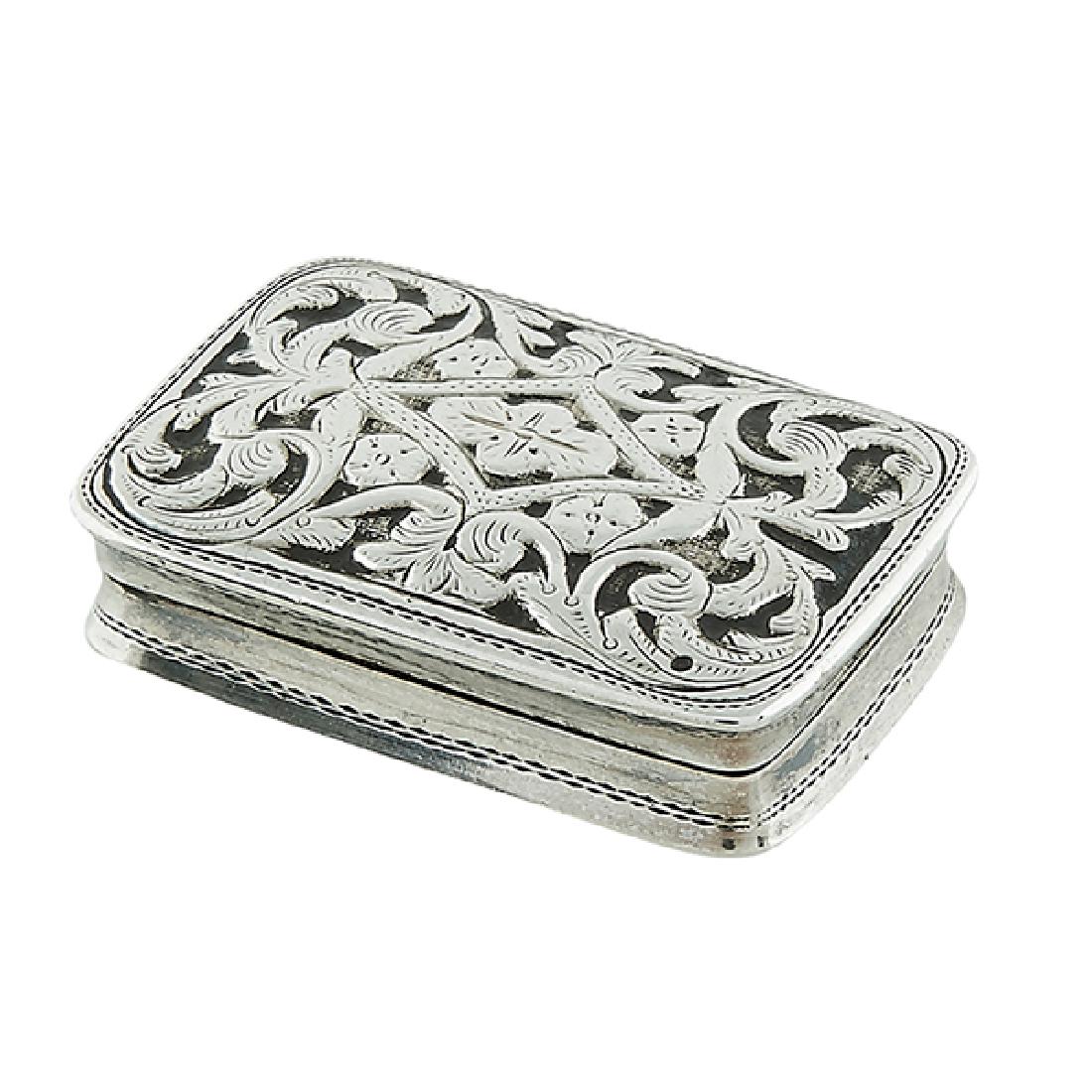 Nathaniel Mills, rectangular form vinaigrette having (1 of 3)