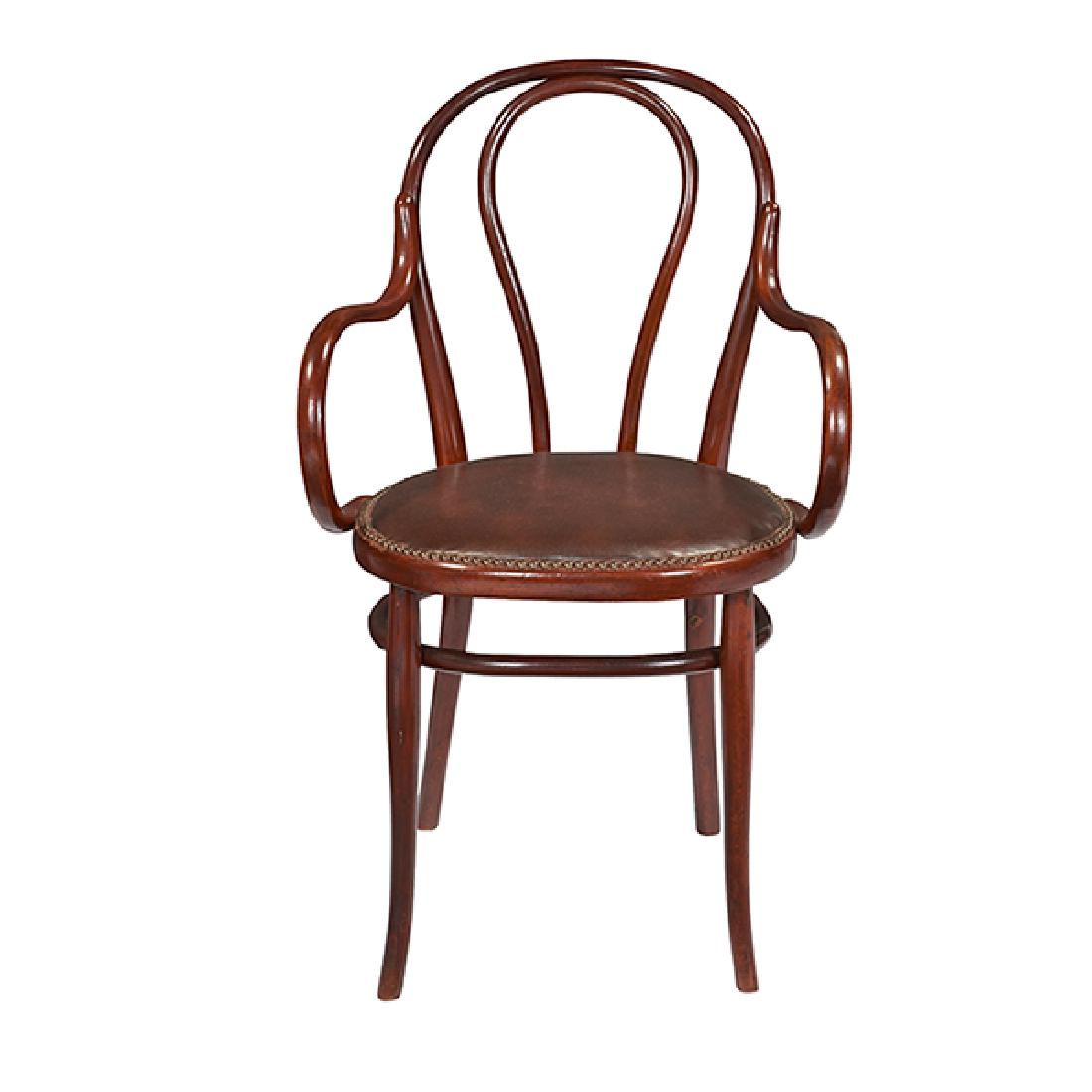 Thonet, chair, Austria, beech bentwood, unsigned, 22"w (1 of 1)