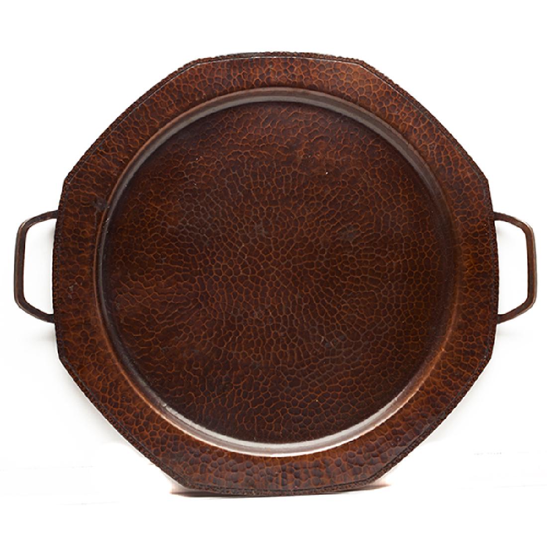 The Roycrofters, handled tray, East Aurora, NY, (1 of 2)