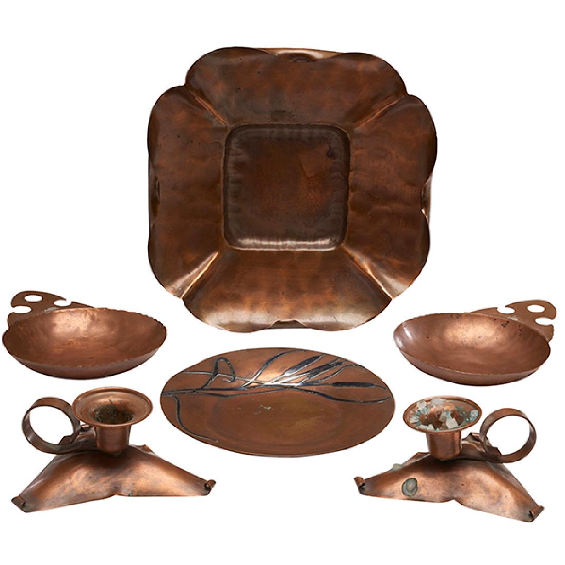 American Arts & Crafts, Craftsman Co. dish, #884, (1 of 1)