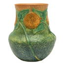 Roseville Pottery Co., Sunflower vase, Zanesville, OH,