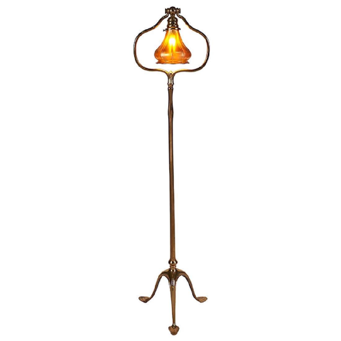 Tiffany Studios, floor lamp base, #423, New York, NY, (1 of 1)