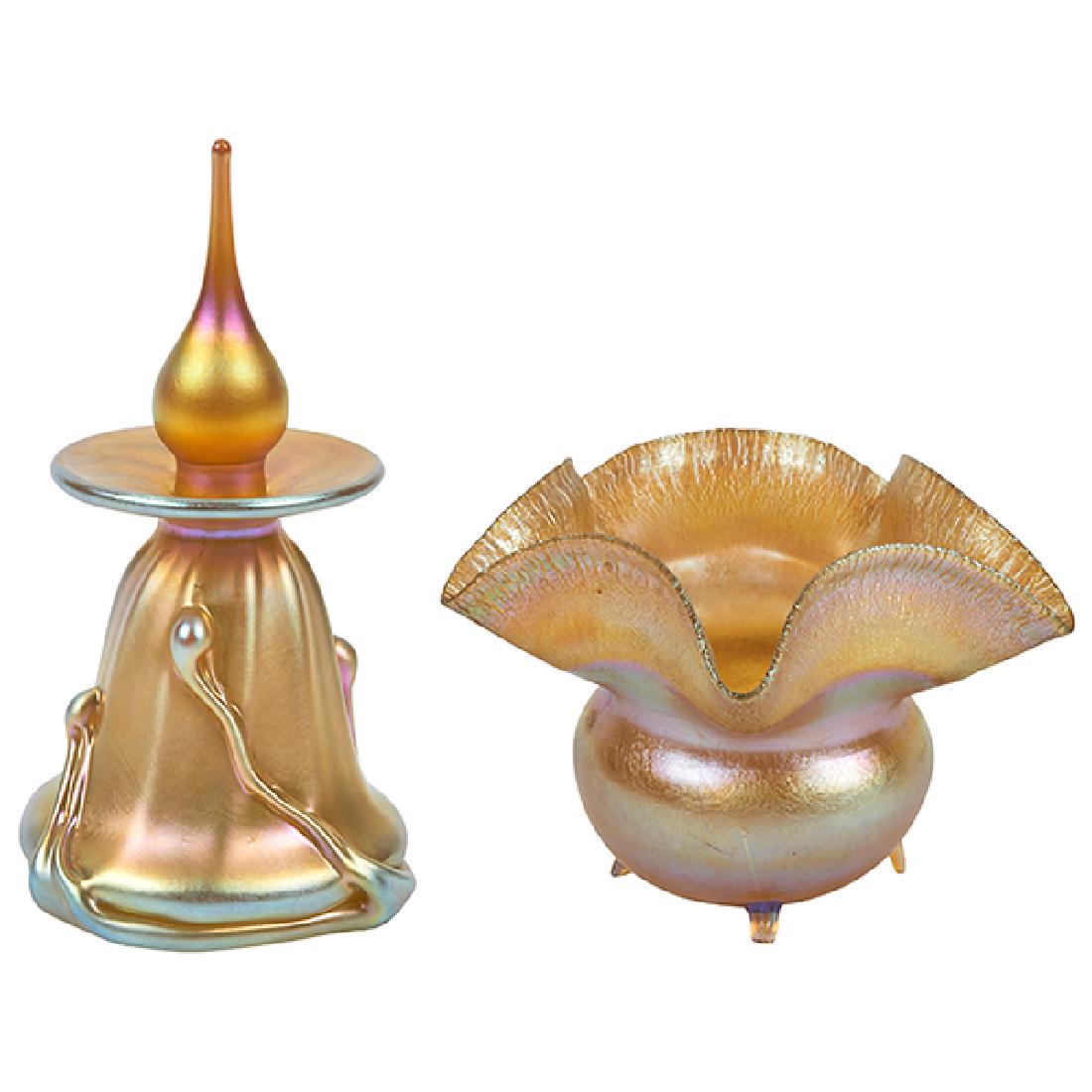 Louis Comfort Tiffany (1848-1933), vase, #Y4860, New (1 of 1)