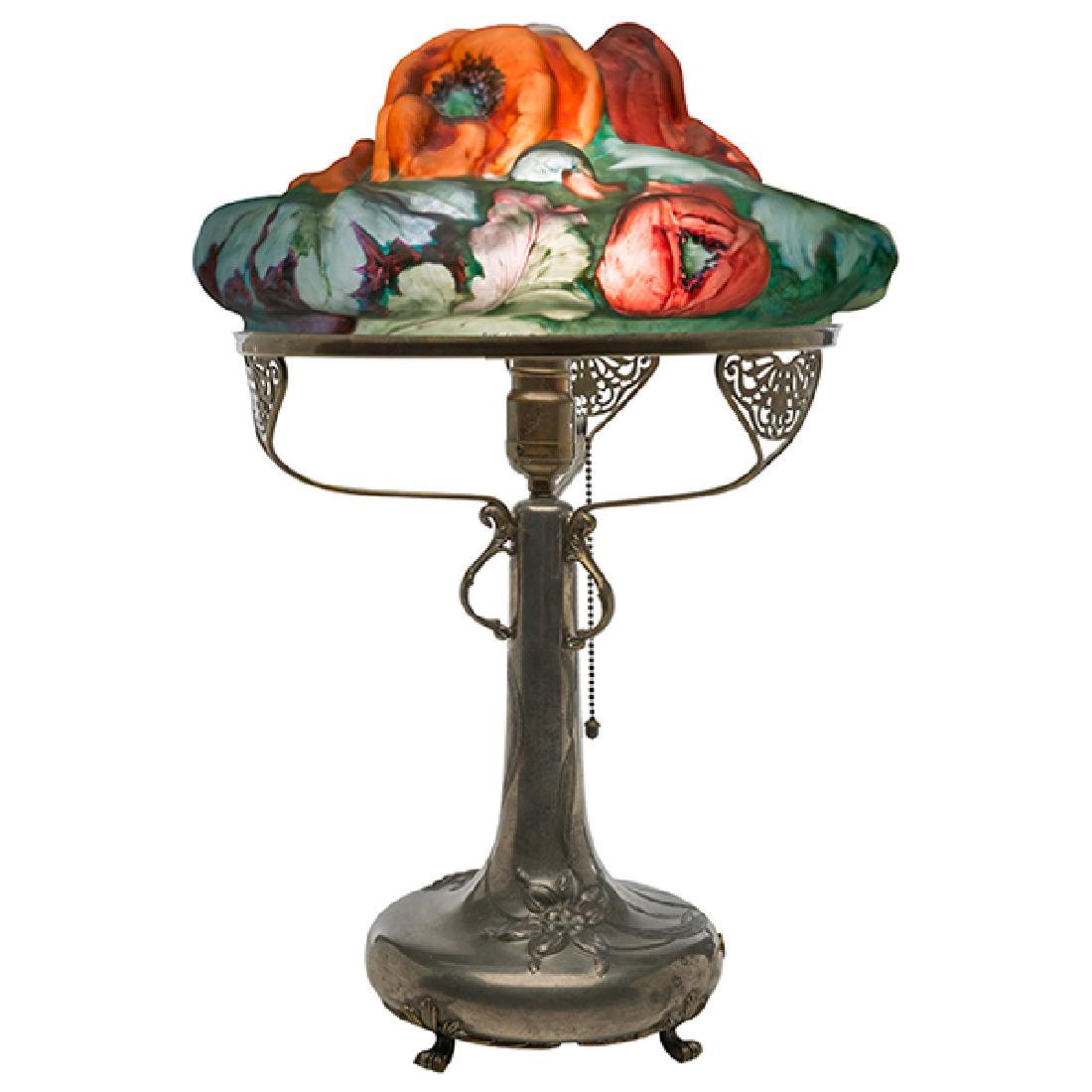 The Pairpoint Corporation, Puffy Poppy table lamp on (1 of 1)