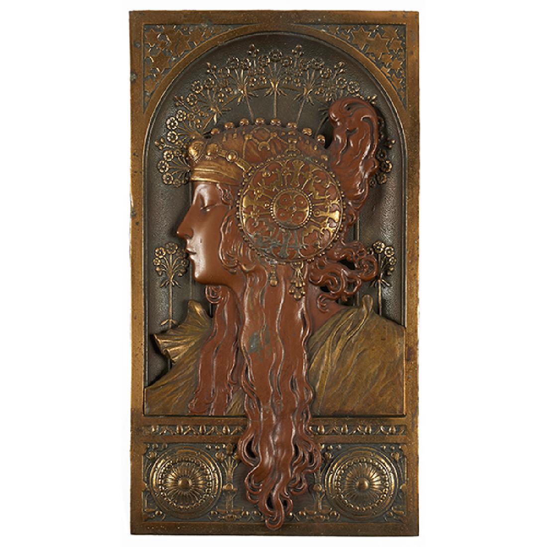 In the Style of Alphonse Mucha (1860-1939), Goddess (1 of 1)