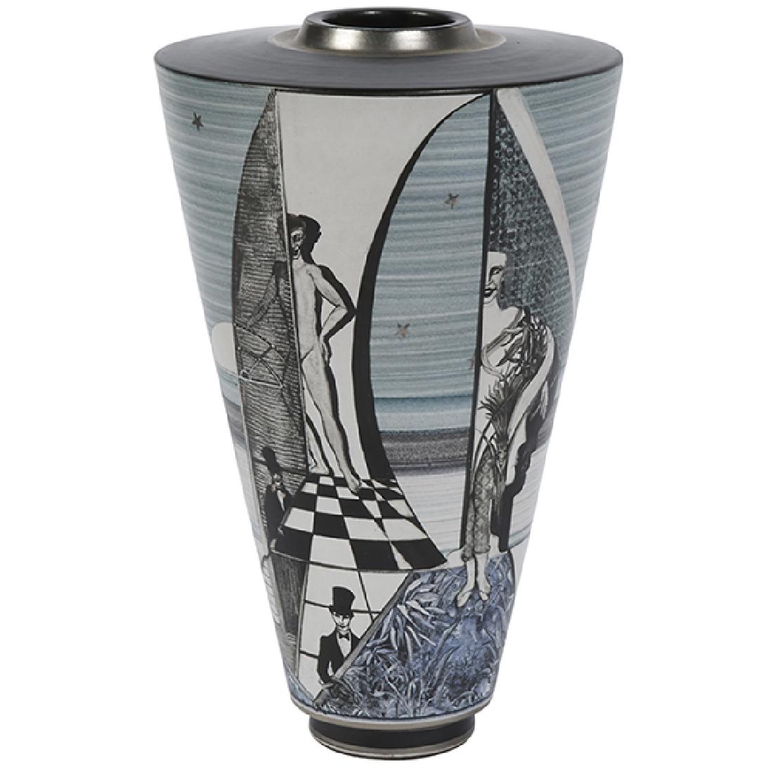 Rosenthal Versace Barocco, ceramic, signed and dated, (1 of 2)