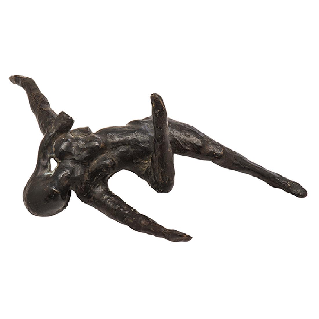 Artist Unknown, Dancer, bronze, 3"h x 7"w x 3"d (1 of 1)