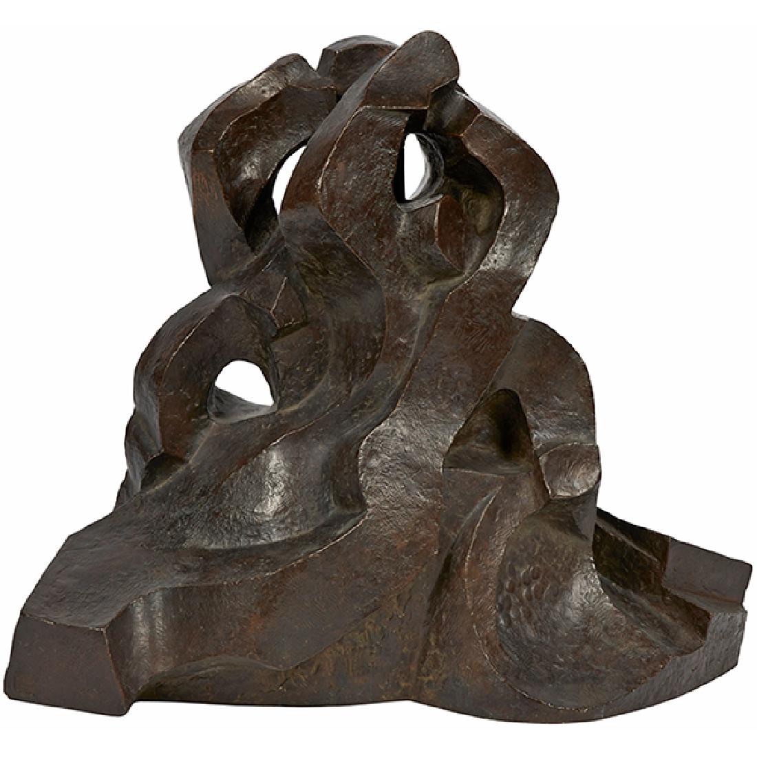 Andre Beaudin, (French, 1895-1979), Untitled, bronze, (1 of 2)