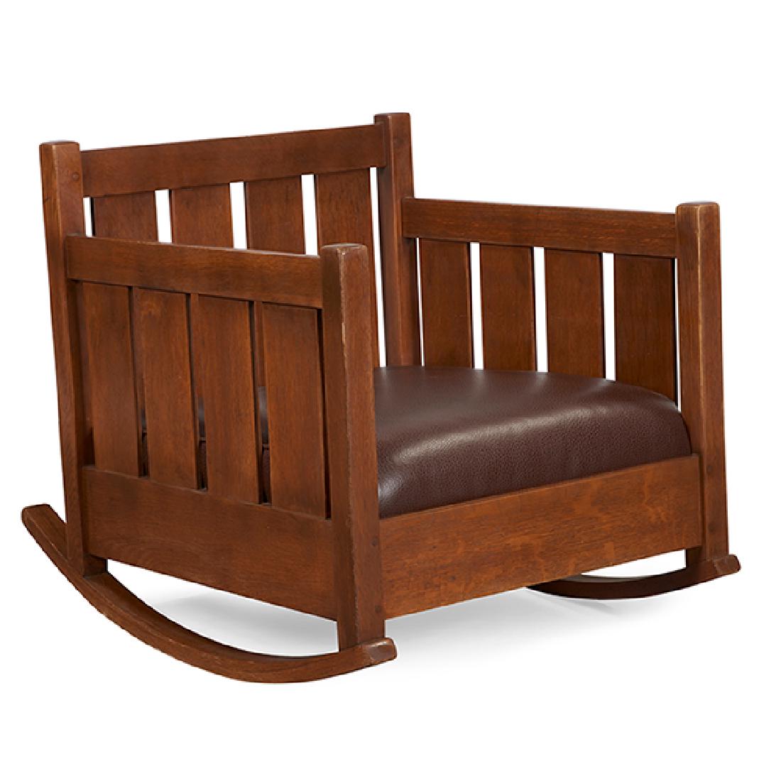 L & JG Stickley rocker, #429 28"w x 36"d x 30"h (1 of 1)